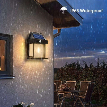 Outdoor Solar Wall Light with Motion Sensor